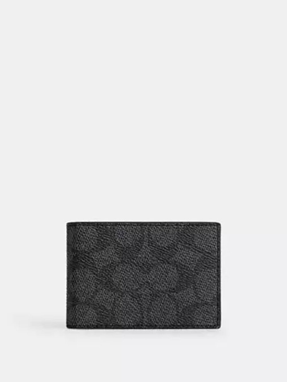 Coach Men's Compact Billfold Wallet In Signature Canvas